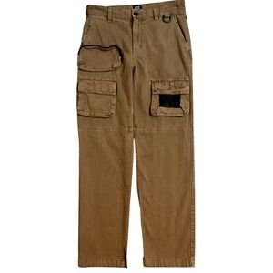 BDG Urban Outfitters Brown Herringbone Cargo Pants Mens 30 Utility Streetwear